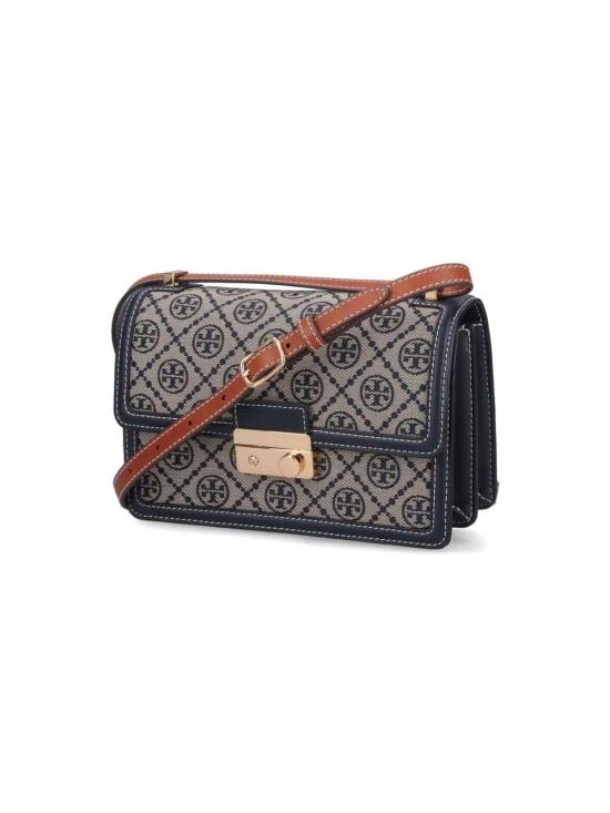 26SS 토리버치 T 모노그램 숄더백 158526405 Blue - TORY BURCH