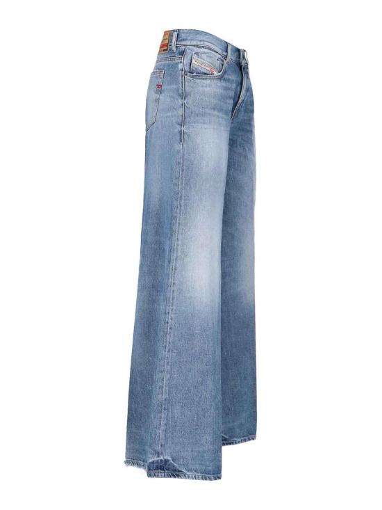 25FW 디젤 스트레이트 팬츠 A0362409M0701 Blue - DIESEL