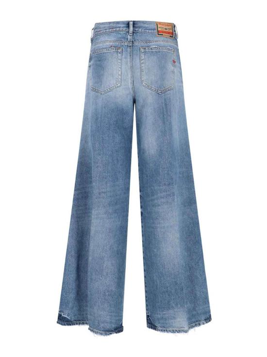 25FW 디젤 스트레이트 팬츠 A0362409M0701 Blue - DIESEL