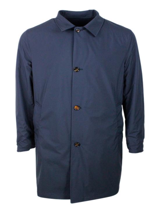 25FW 키레드 코트 WH101W681801901Z W70080 Blue - KIRED