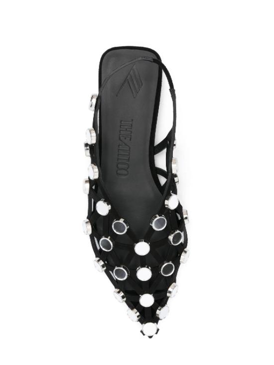 25FW 디 아티코 플랫 슈즈 246WSH00801 LBT007SA100 Black - THE ATTICO