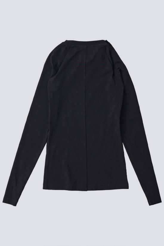  Burrough 긴팔 티셔츠 버로우 리브드 라글런 롱슬리브 탑 - OTHER BRANDS
