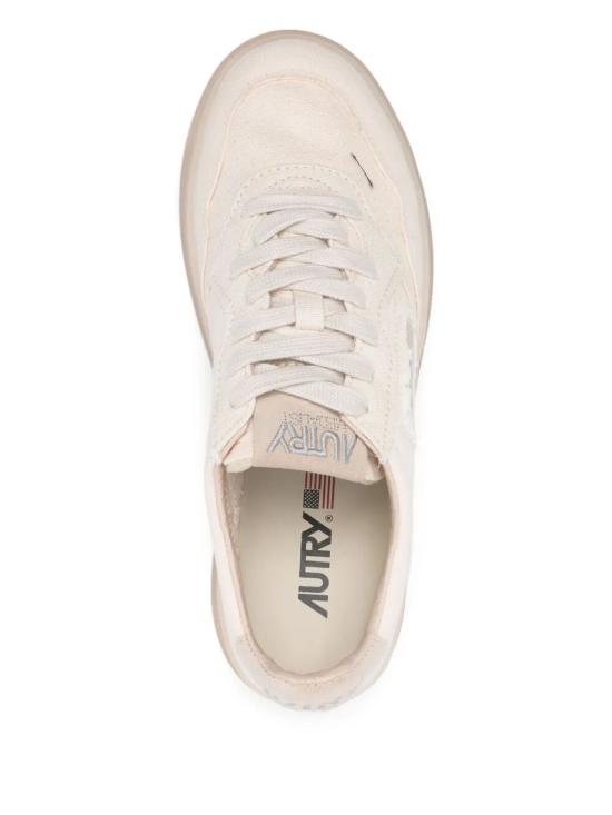 25FW 오트리 메달리스트 로우 스니커즈 AULWCA01 CANVAS IVORY - AUTRY