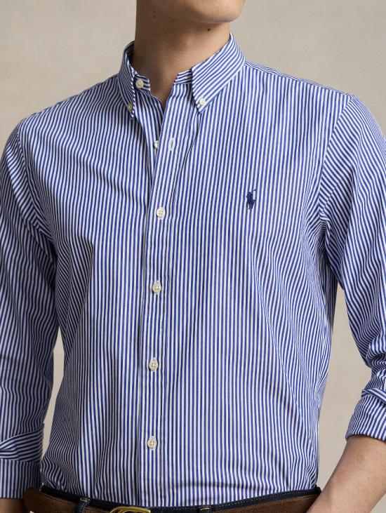 25FW 랄프 로렌 버튼다운 칼라 로고 셔츠  710928254008 - RALPH LAUREN