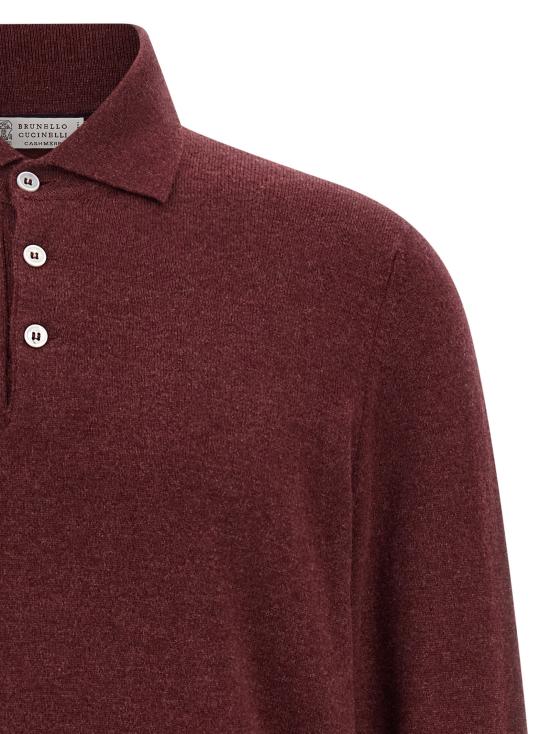 25FW 브루넬로 쿠치넬리 폴로 티셔츠 M2200295CEG54 - BRUNELLO CUCINELLI