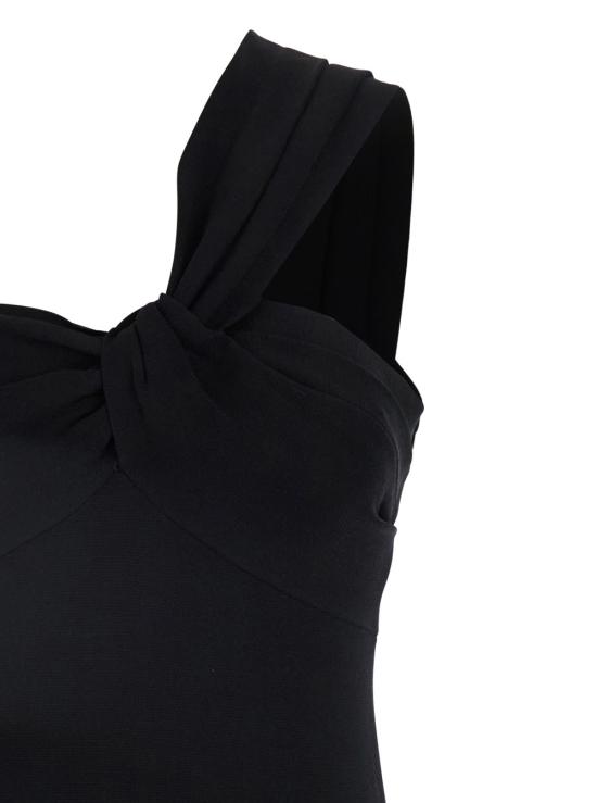 25SS 파로쉬 롱 원피스 D550894ROMA25013 Black - PAROSH