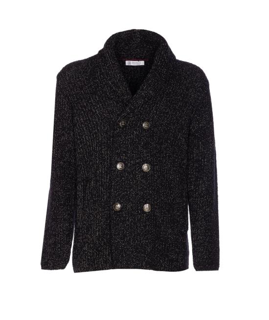 25FW 브루넬로 쿠치넬리 가디건 MRI503216 CNF05 Black