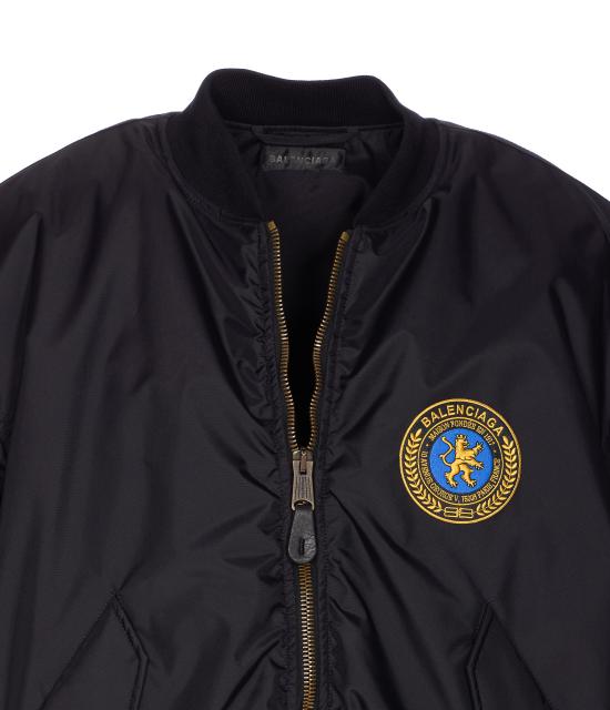 25FW 발렌시아가 봄버 자켓 839101 TOO041000 Black - BALENCIAGA
