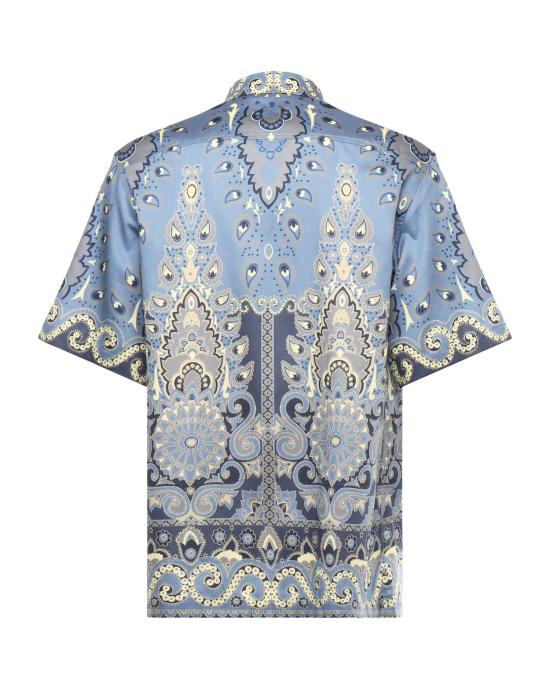 25SS 에트로 반팔 셔츠 MRIC0011 99SP5A5X0883 LIGHT BLUE MULTI - ETRO