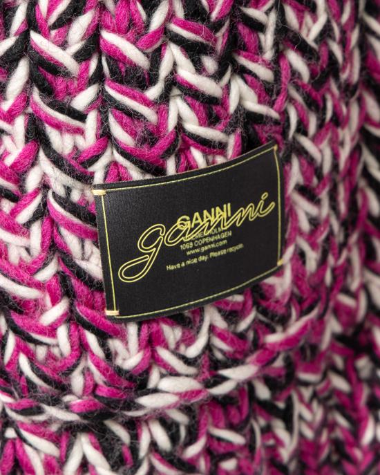 25SS 가니 가디건 K2443 088 BOYSENBERRY Pink - GANNI