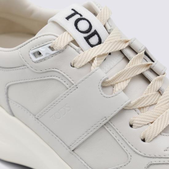 25FW 토즈 레더 스니커즈 XXW81L0JP40JUSB009 White - TODS