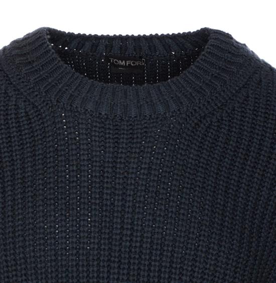 25FW 톰포드 스웨터 KCL051YMW090LB760 BLUE - TOMFORD