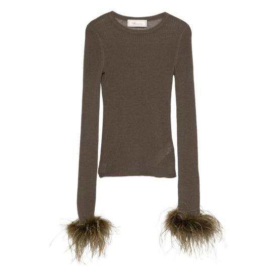 25FW 블루마린 탑 2M648A N0523 GREEN