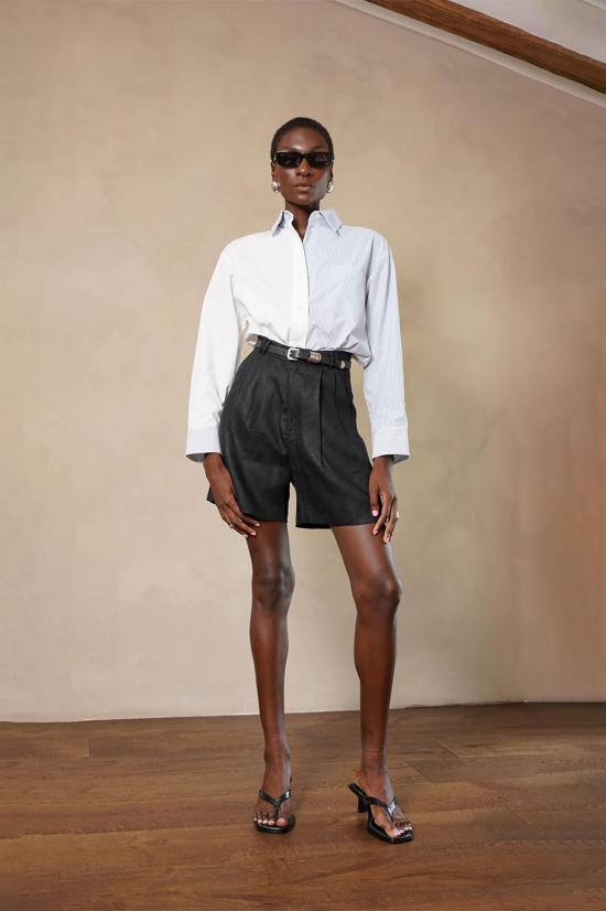  파렌테지 셔츠 니나 셔츠 스트라이프 - PARENTEZI