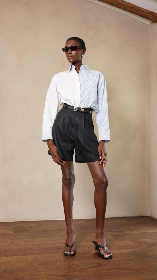  파렌테지 셔츠 니나 셔츠 스트라이프 - PARENTEZI