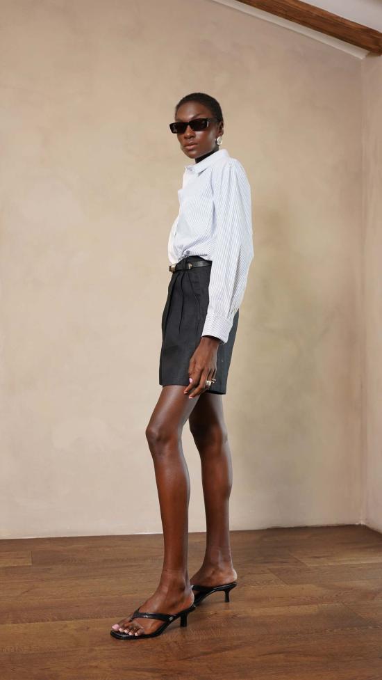  파렌테지 셔츠 니나 셔츠 스트라이프 - PARENTEZI