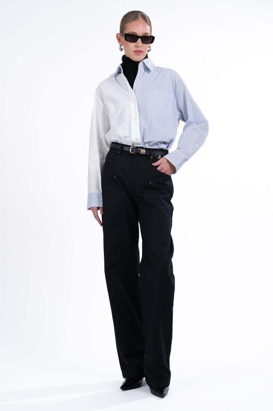  파렌테지 셔츠 니나 셔츠 스트라이프