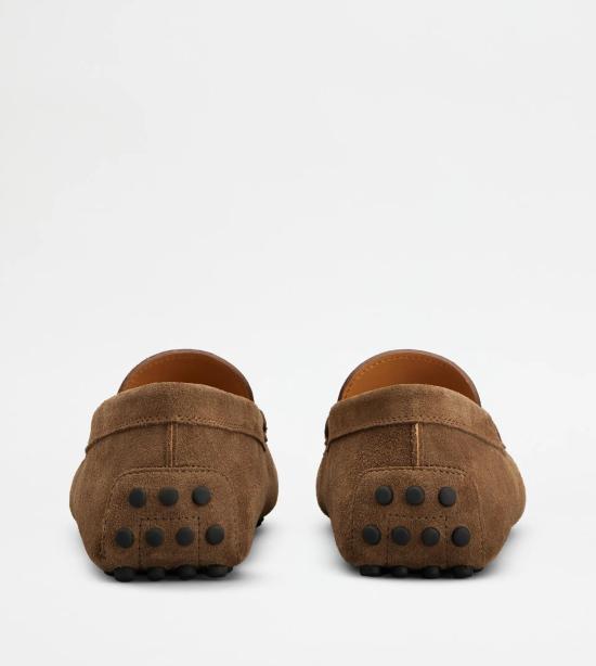 25FW 토즈 고미노 스웨이드 드라이빙 슈즈 XXM22L00010RE0S818 Brown - TODS