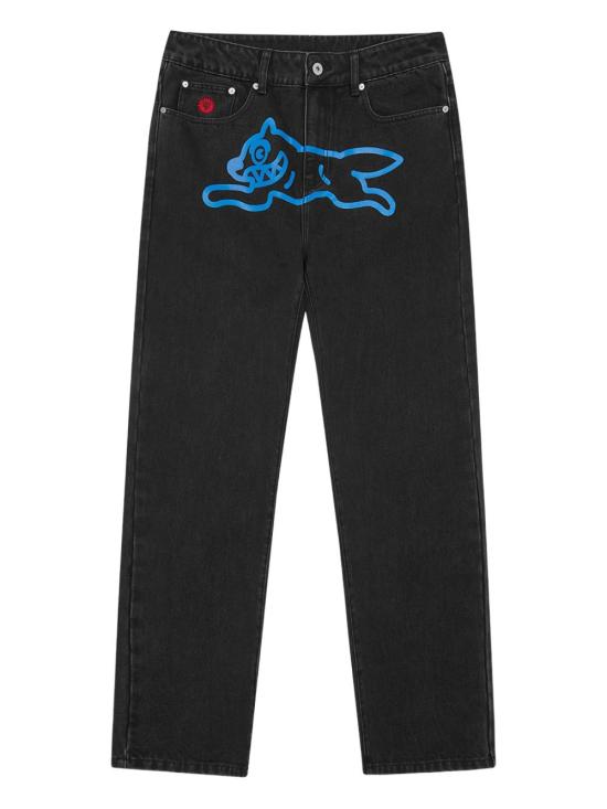 25FW 아이스크림 데님 팬츠 ICD25202 BLACK Black