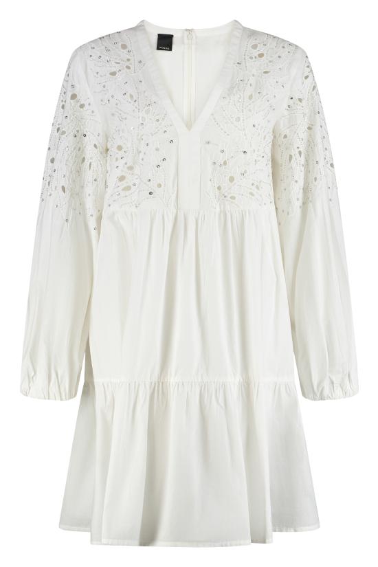 25SS 핑코 숏 원피스 105008A2H0Z05 White