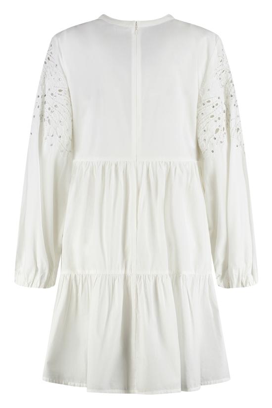 25SS 핑코 숏 원피스 105008A2H0Z05 White - PINKO