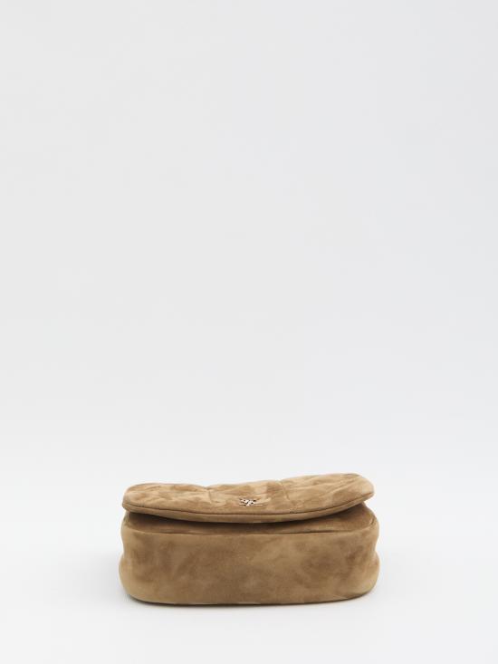 25FW 생로랑 제이미 4.3 미니 스웨이드 숄더백 8060251U807 3194 BEIGE - SAINT LAURENT
