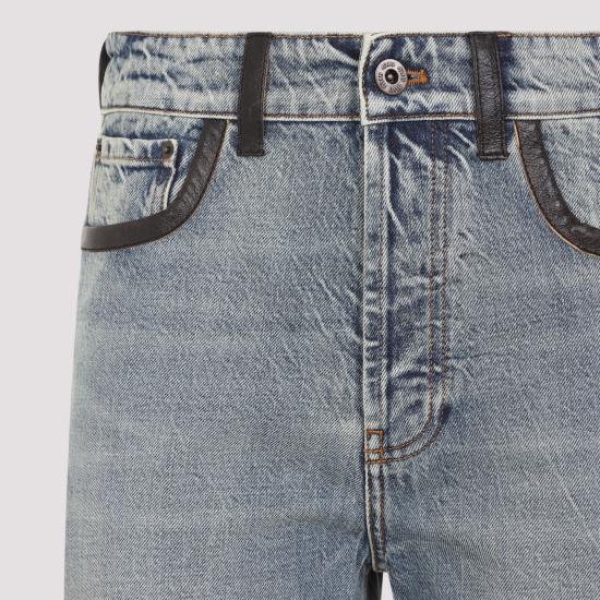 26SS 미우미우 스트레이트 팬츠 GWP580SOOO175S F0076 BLUE - MIU MIU