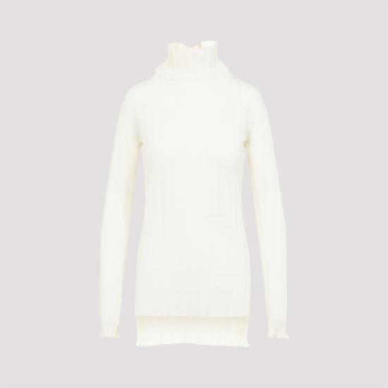 25FW 까르벵 터틀넥 6252K21070 ECRU WHITE - CARVEN