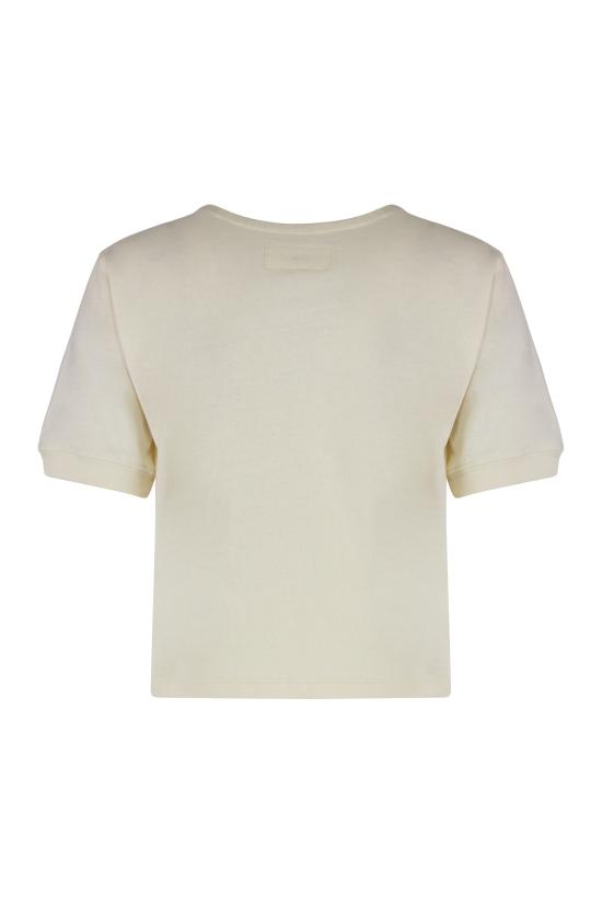  더 그레이트 반팔 티셔츠 T1163811NATUR panna - THE GREAT