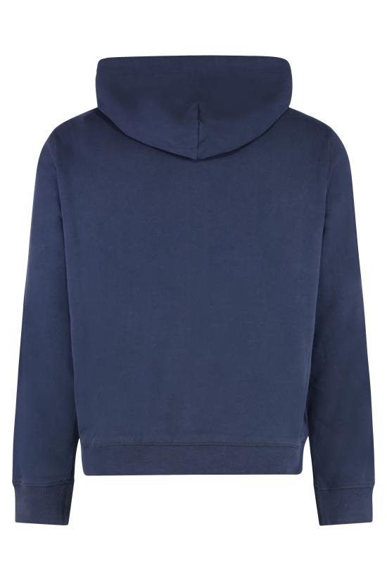 25FW 몽클레어 후드 티셔츠 K24028G0000189AUJ786 blue - MONCLER