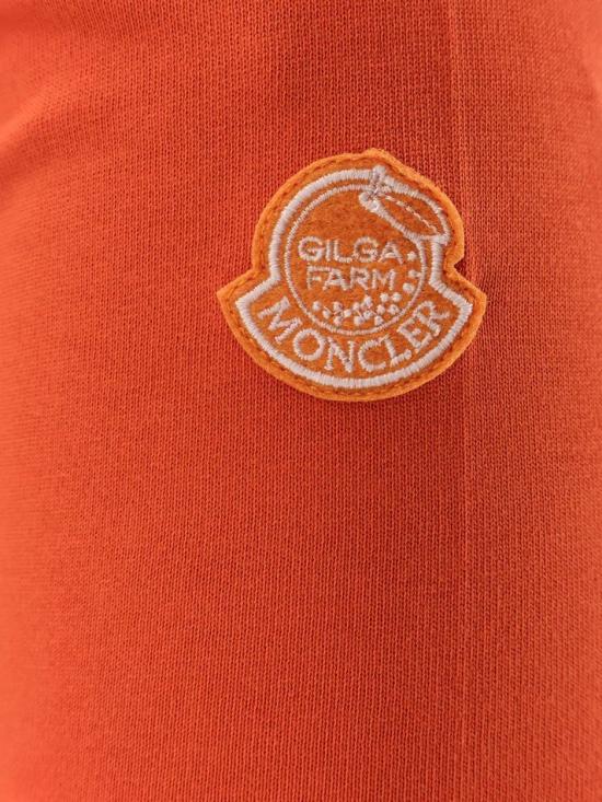 25FW 몽클레어 반팔 티셔츠 K24028C0000289AZ9345 Orange - MONCLER