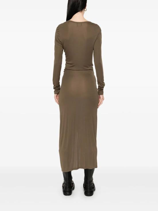 25FW 이자벨마랑에뚜왈 미디 원피스 RO0349FBC3K01E 67KI GREEN - ISABEL MARANT ETOILE