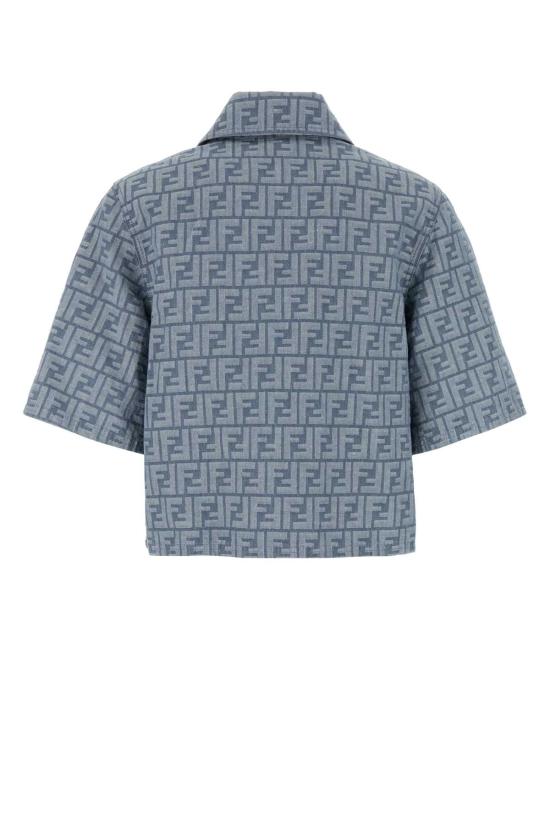 25FW 펜디 자켓 FLF790ASMF F1SAT BLUE - FENDI