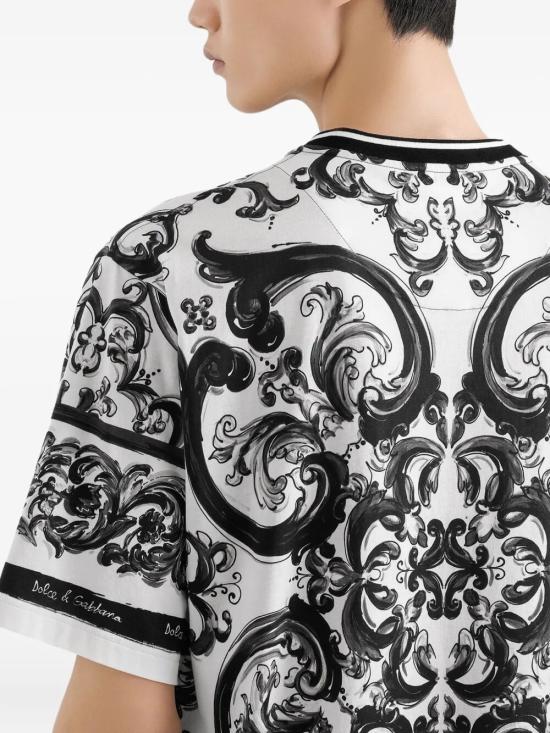 25FW 돌체앤가바나 반팔 티셔츠 G8PN9TII7HM HX5DQ MULTICOLOUR - DOLCE & GABBANA