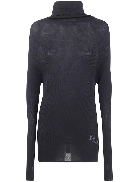 25FW 와이즈 요지 야마모토 터틀넥 YMK02680 2 BLACK