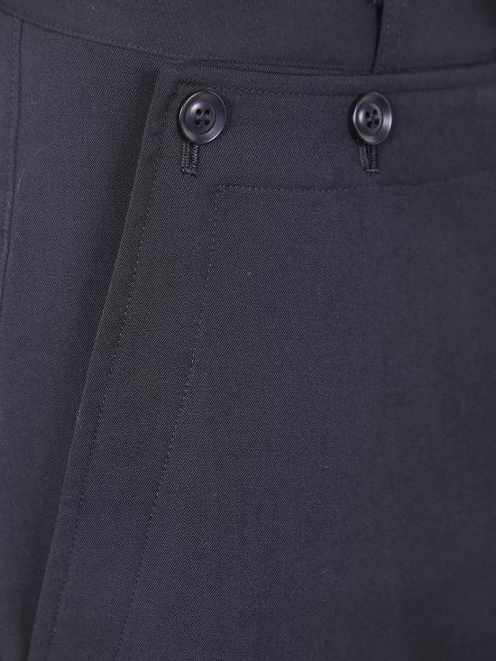 25FW 와이즈 요지 야마모토 스트레이트 팬츠 YMP02100097 1 BLACK - Y’S YOHJI YAMAMOTO