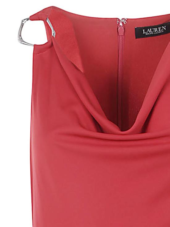 25FW 랄프 로렌 롱 원피스 253971057 002 RED - RALPH LAUREN
