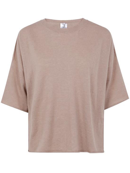 25FW 리비아나 콘티 반팔 티셔츠 F5WB02 V61 NUDE NEUTRALS