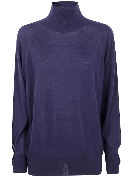 25FW 리비아나 콘티 터틀넥 F5WA23 N08 BLUE