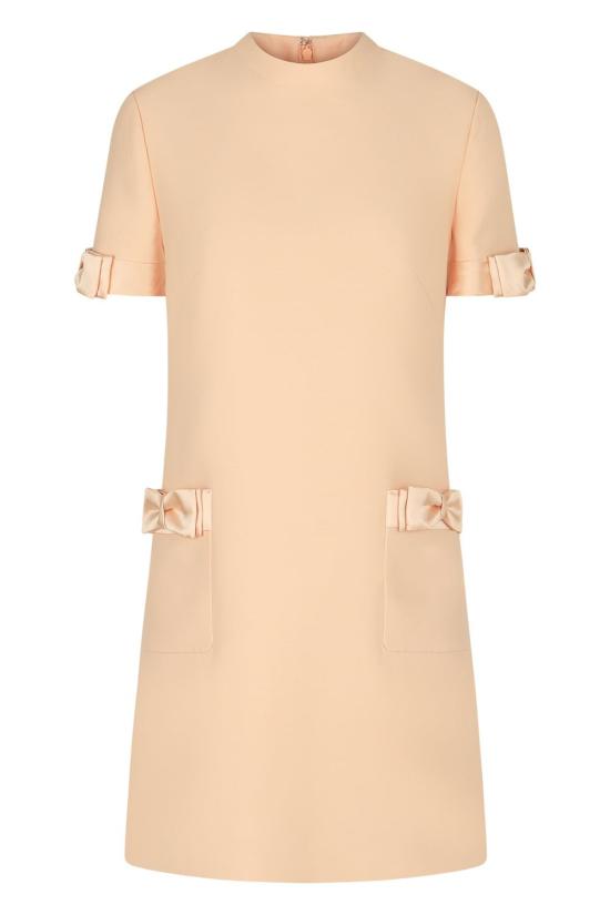 25FW 발렌티노 가라바니 숏 원피스 BVAFH61CFET5 BEIGE - VALENTINO GARAVANI