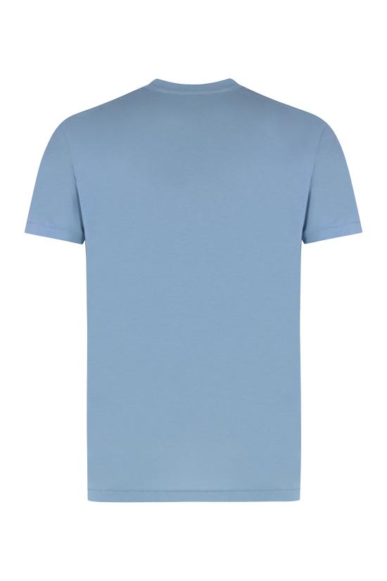 25FW 톰포드 반팔 티셔츠 JCS004JMT012HB620 CLEAR BLUE - TOMFORD