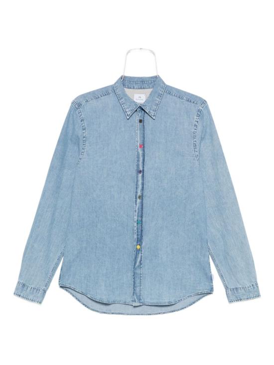 25FW PS 바이 폴스미스 데님 셔츠 M2R612PT22096LT CLEAR BLUE