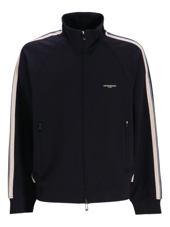 25FW 엠포리오 아르마니 집업 니트 EM002872AF13488UB118 BLUE