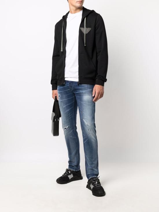 25FW 엠포리오 아르마니 반팔 티셔츠 8N1TD81JUVZ0100 WHITE - EMPORIO ARMANI