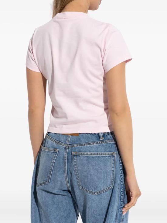 25FW 알렉산더 왕 반팔 티셔츠 1CC3251103 680 PINK PURPLE - ALEXANDER WANG