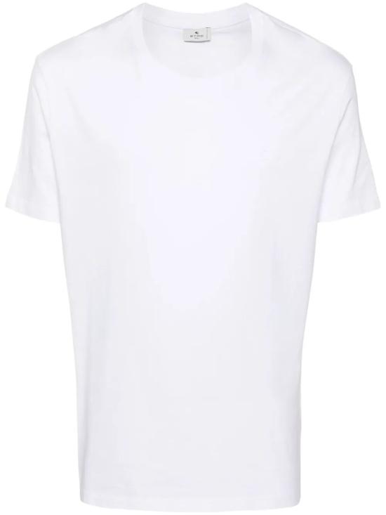 25FW 에트로 반팔 티셔츠 MRMA0002AJ262 W0800 WHITE