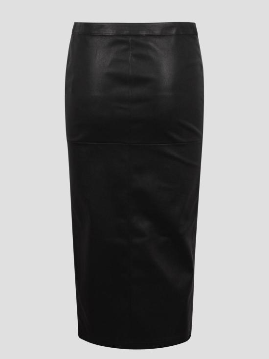  파코라반 미디 스커트 24AFJU440LB0068P001 Black - PACO RABANNE