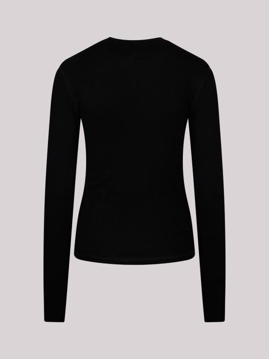  디젤 긴팔 티셔츠 A103990BLAN9XX Black - DIESEL