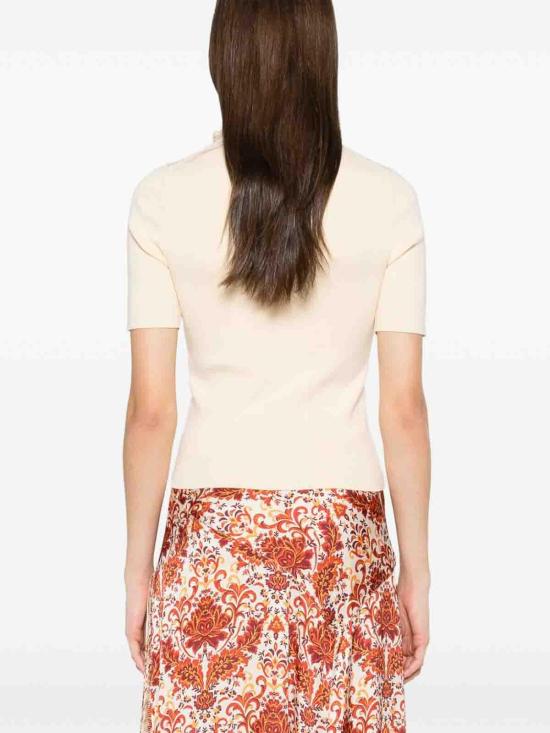  파코라반 반팔 티셔츠 25PMPU016ML0308P255 Beige - PACO RABANNE