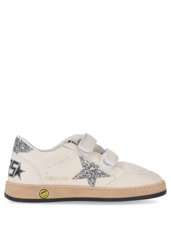 25FW [주니어] 골든구스 스니커즈 GYF00501F004826 80185 WHITE SILVER